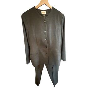 Talbots Gray Blazer Suit Jacket